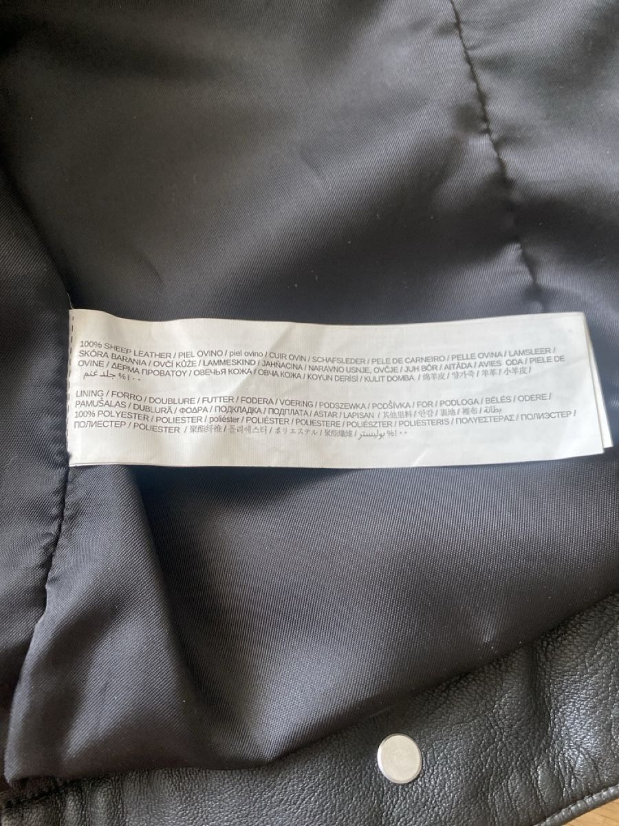 Mango Vestes: Echte Lederjacke von Mango – Neuf (Voir description) à Schwyz par rat-race 4
