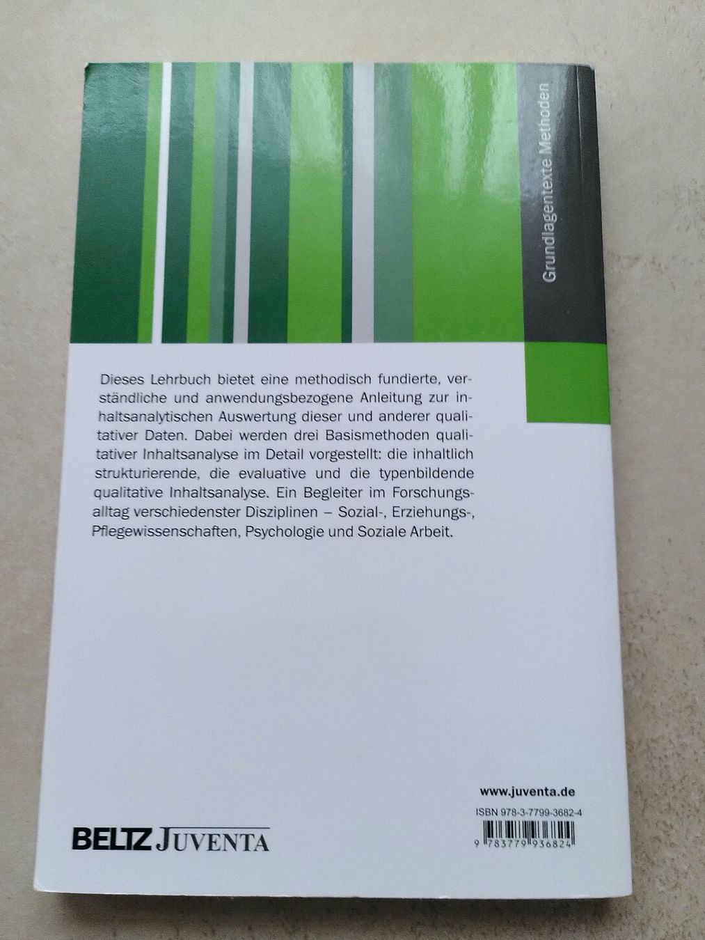 Libri: QUALITATIVE INHALTSANALYSE / UDO KUCKARTZ – Usato da Brugg AG venduto da olamim 1
