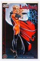 CHAOS! - LADY DEATH - LAST RITES - DF RED FOIL SIGNE 010/299