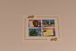 Schweiz Briefmarken Block HELVETIA GENÈVE 90 Genf gest.