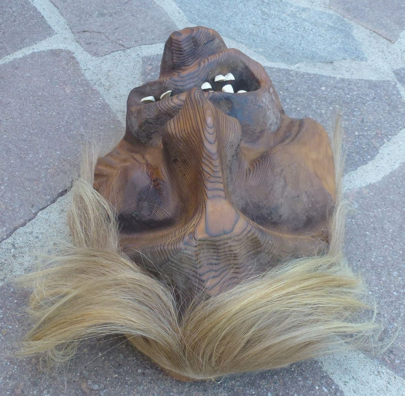 Masken: ++ Wunderschöne grosse geschnitzte Lötschenthaler Maske – Gebraucht aus Walkringen von Casablanca777 2
