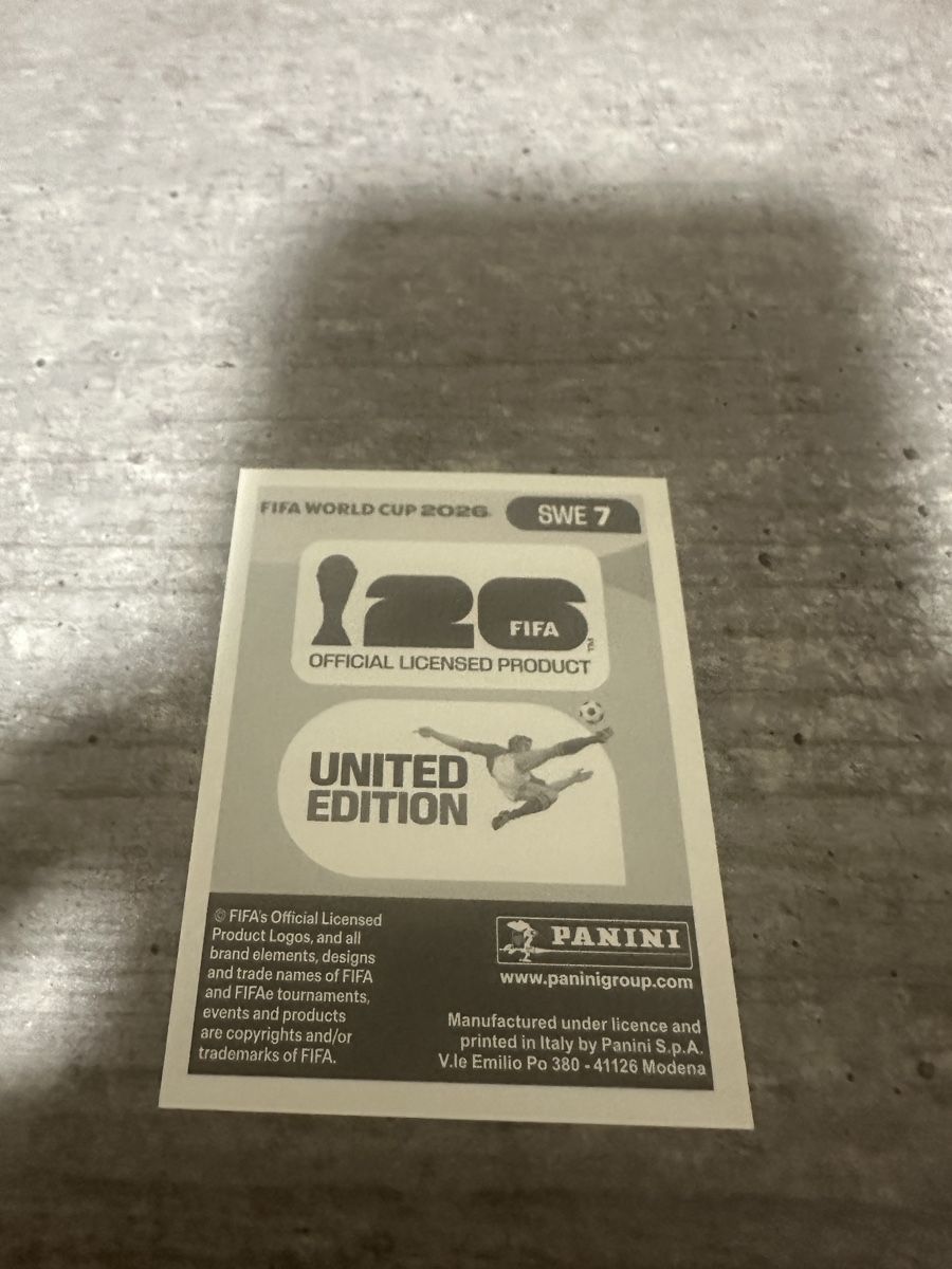 Panini Carte collezionabili: SWE 7 , FIFA WORLD CUP 2026 PANINI  – Nuovo (secondo la descrizione) da Frauenfeld venduto da 1PegPeg1 1