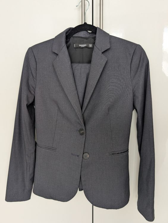 Mango Ensembles & Tailleurs: Mango Kostüm Hose und Blazer, anthrazit, Gr. 36 – D'occasion à Arch par Jessline