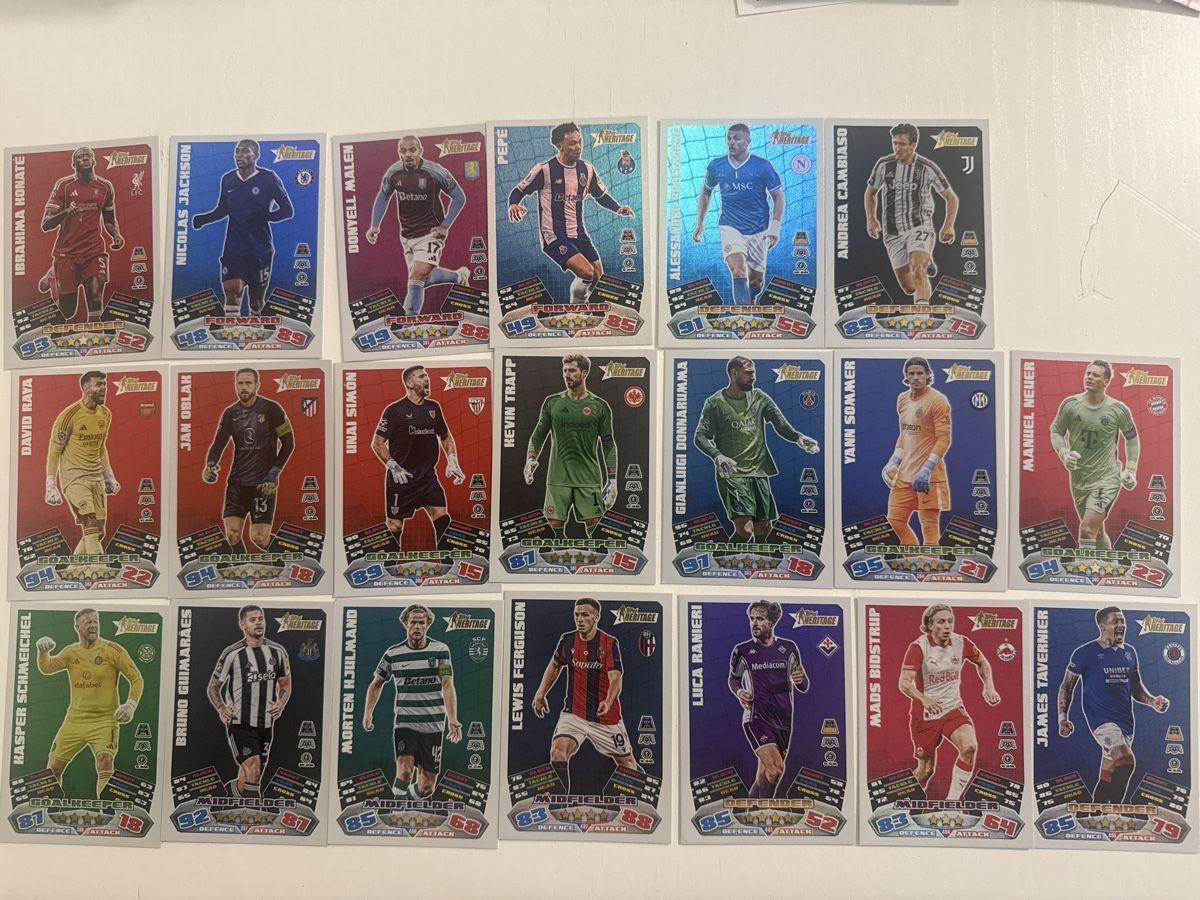 Topps Carte collezionabili: Match Attax 25/26 Heritage – Nuovo (secondo la descrizione) da Wettingen venduto da dja_b7xn