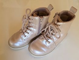 Bottines H&M couleur champagne taille 26 bon état