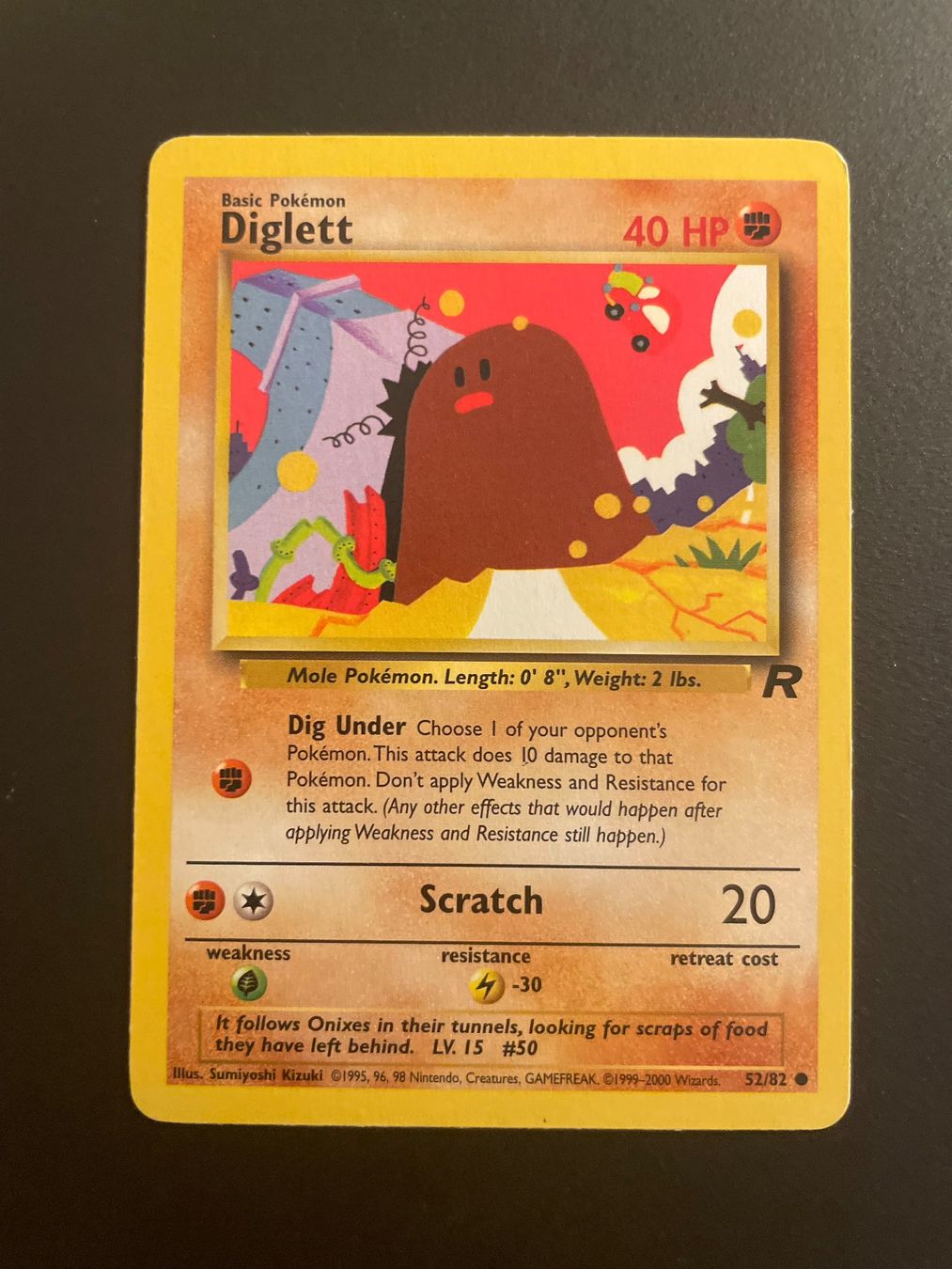 Pokémon Cartes à collectionner: Diglett 52/82 Team Rocket – D'occasion à Zürich par pokemon_cards
