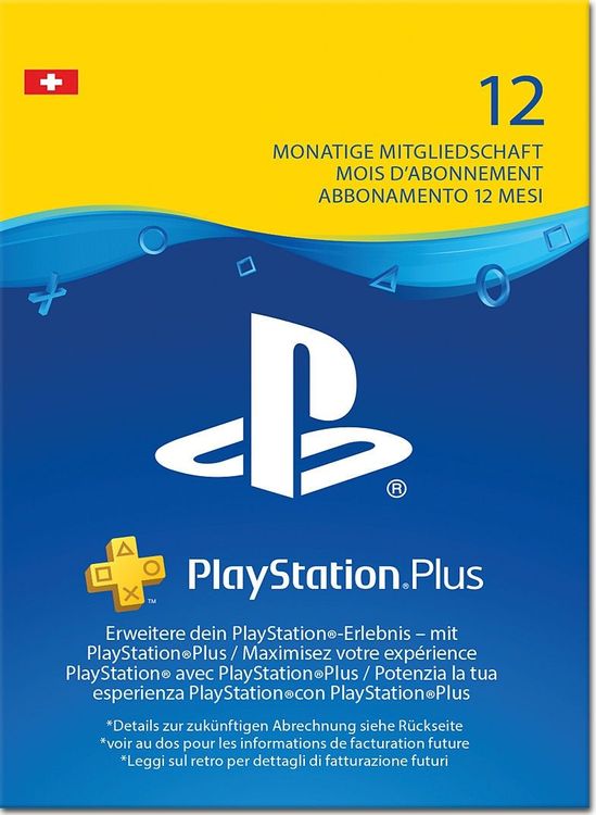 Sony Playstation Plus 12 Monate Kaufen auf Ricardo