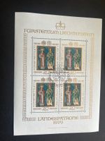 Lichtenstein 1979 Block Landespatrone FDC  (S30)