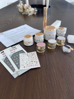 Laurii Nageldesign Set - Pulver Gel System, Neuwertig!