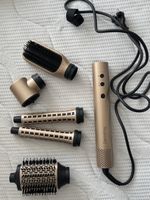 Sèche-cheveux Demeliss 5 accessoires doré bon état