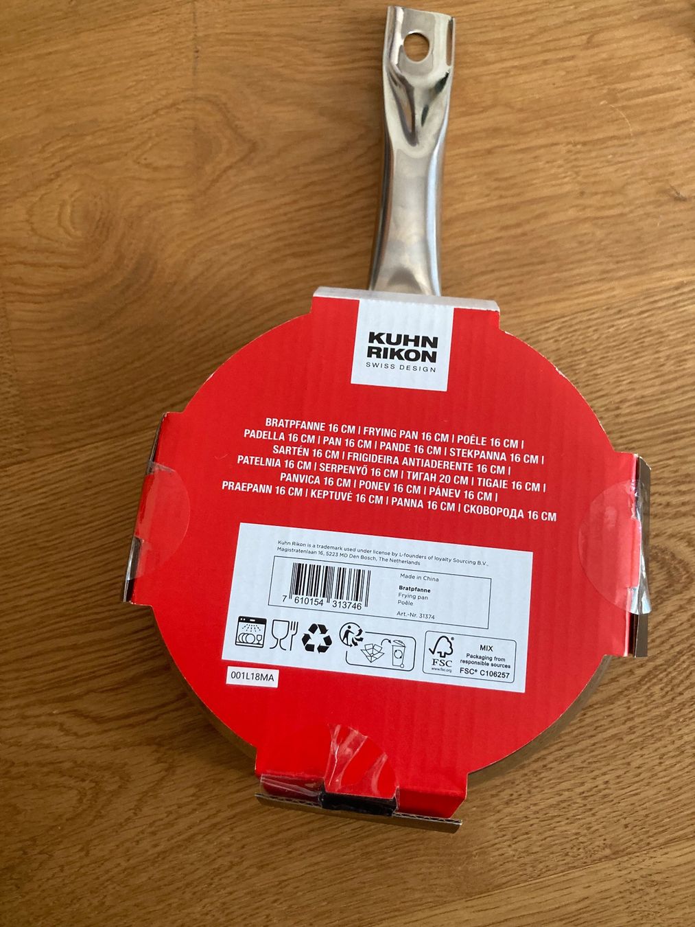 Kuhn Padelle: Kuhn rikon bratpfanne – Nuovo e nell'imballaggio originale da Bülach venduto da Stellina72 2