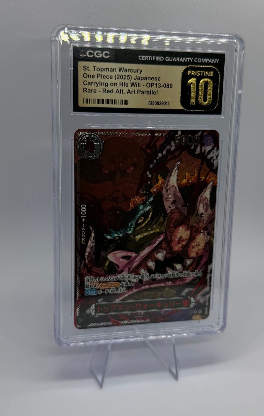 Bandai Carte collezionabili: One Piece | St. Topman Warcury  | Pristine CGC 10! – Usato da Zürich venduto da nyra_TCG
