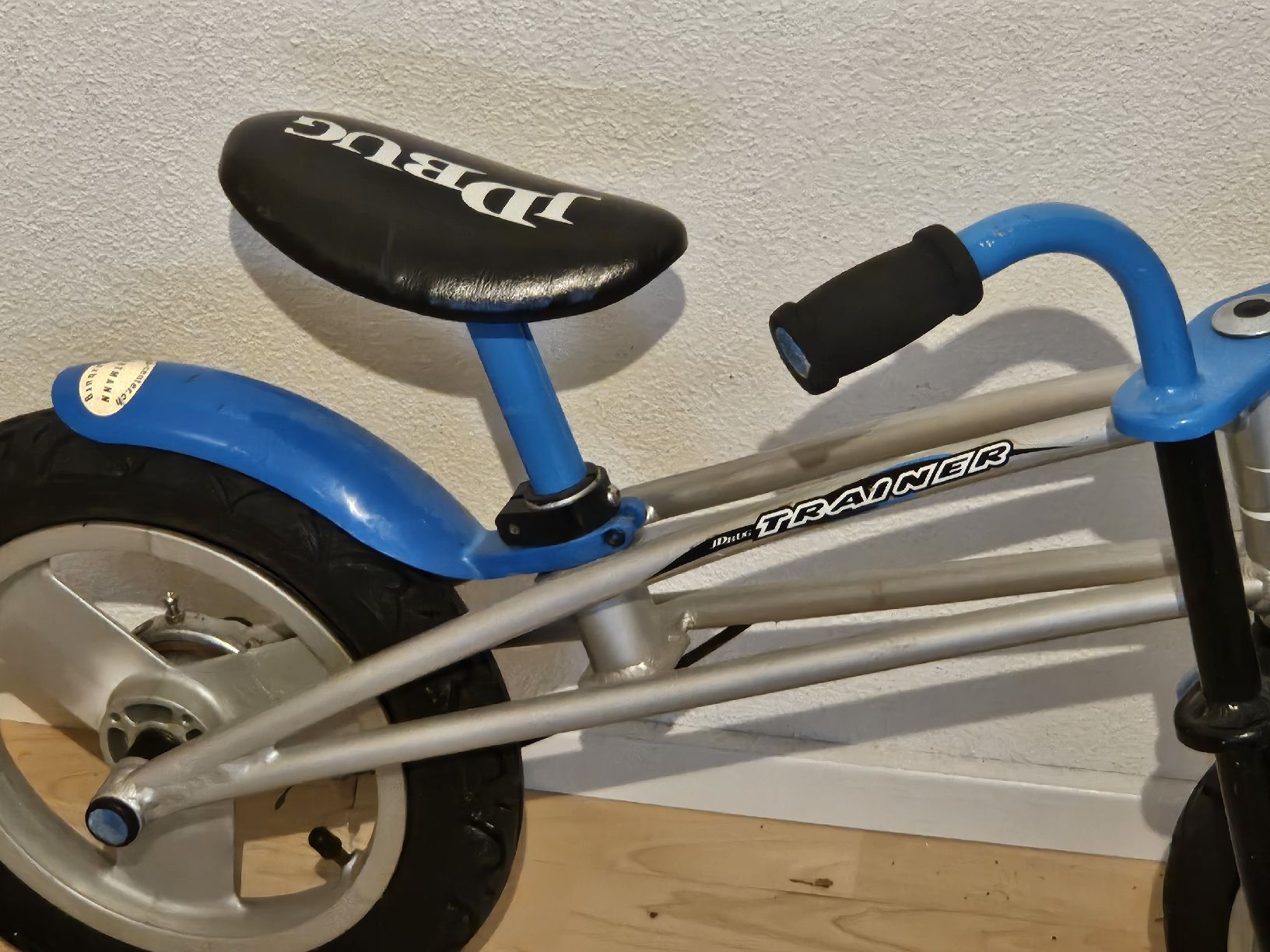 Veicoli per bambini: JD Bug Laufrad Trainer, blau/silber – Usato da Jonen venduto da Airspeed 4