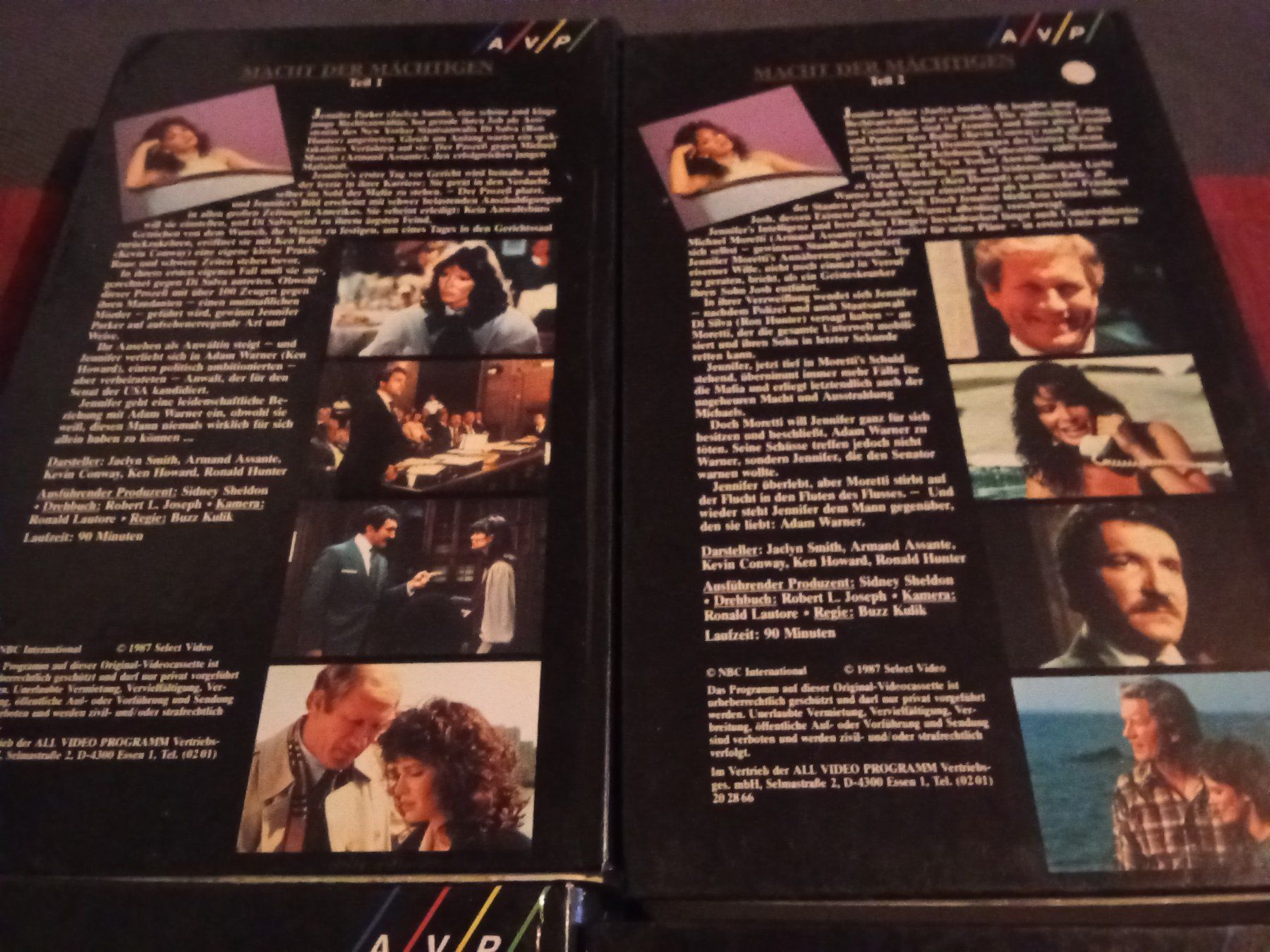 Tutti i VHS: Macht der Mächtigen Teil 1 - Teil 4 VHS – Usato da Remetschwil venduto da Hofiii 3