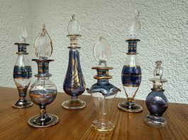 Ägyptische Parfumflakons