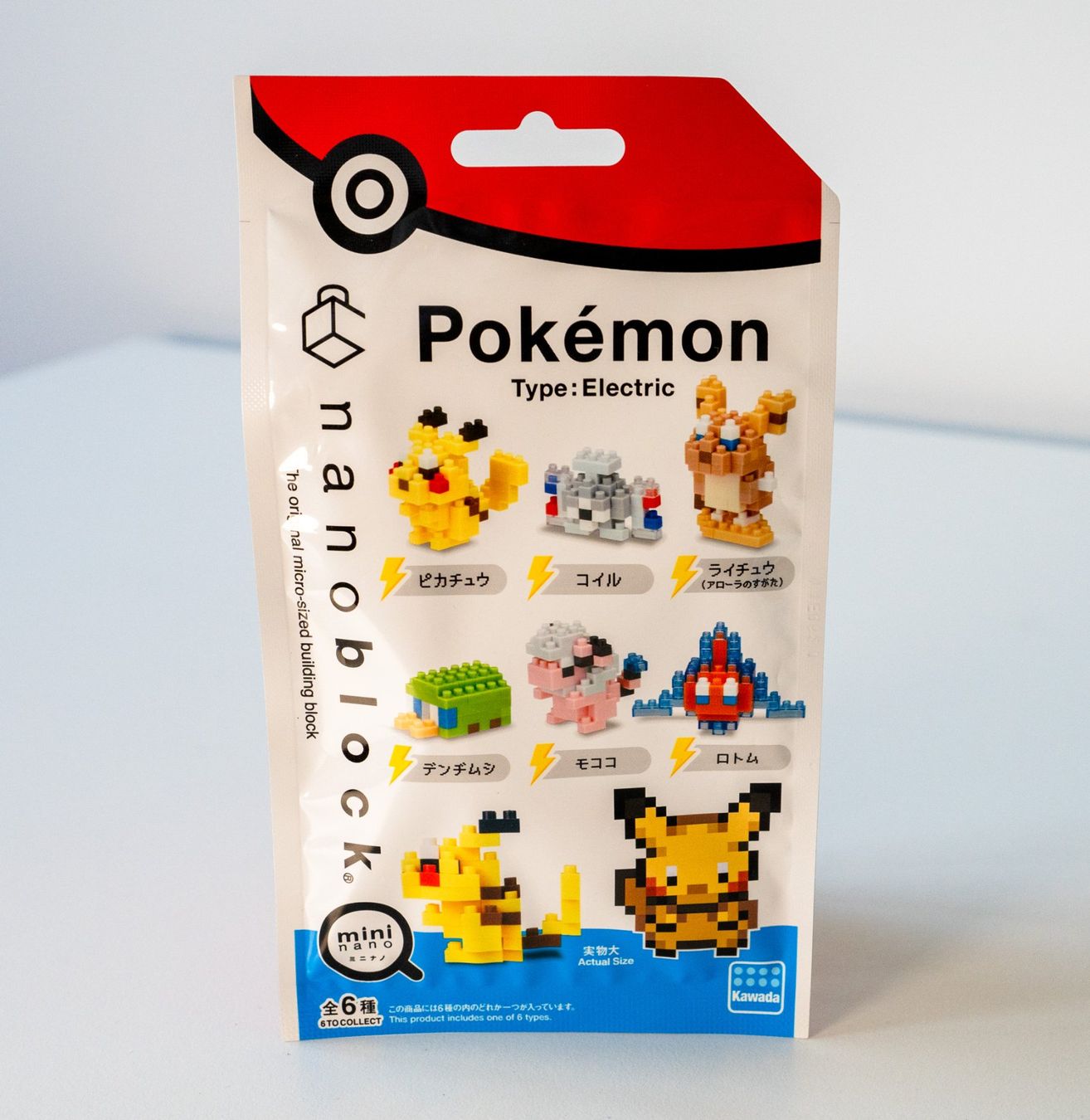 Statuette: nanoblock Pokemon Electric Type – Nuovo e nell'imballaggio originale da Oberdorf BL venduto da nja.nja