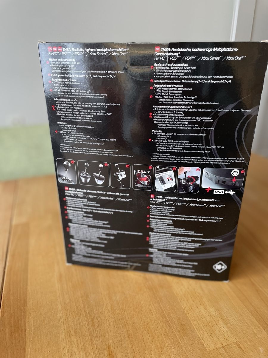 Thrustmaster Controller: Thrustmaster TH8A Shifter - Inkl. OVP! – Usato da Flawil venduto da BeatG1 4