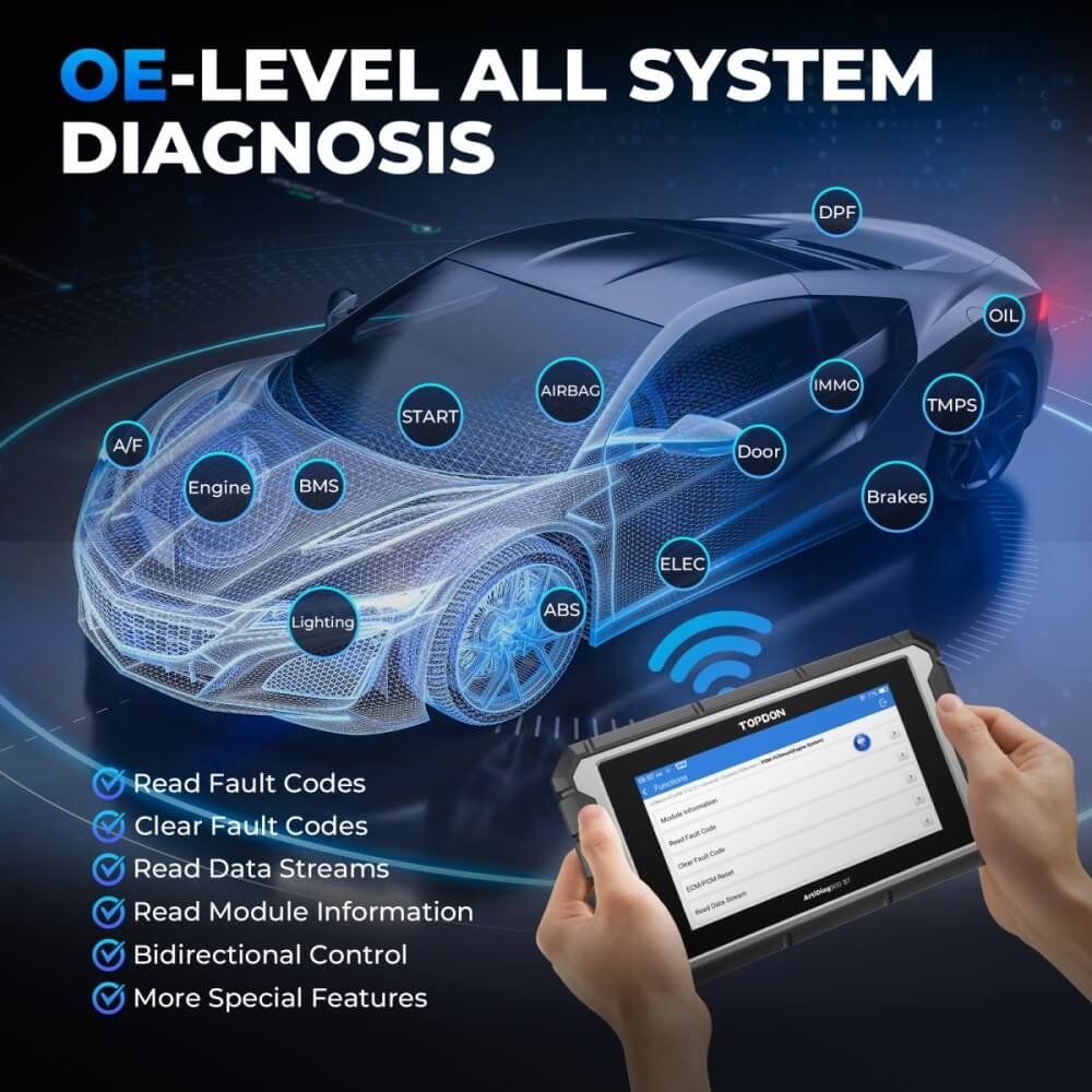 Scanner: TOPDON AD900BT OBD2 Diagnosegerät All System BT – Neu und originalverpackt aus Malans GR von BUYBEST-Schweiz 4