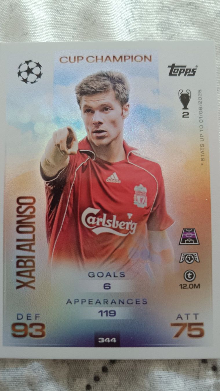 Topps Carte collezionabili: Xabi Alonso – Usato da Fischingen venduto da Mkr81