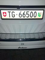 Auto Kennzeichen / Kontrollschild / Nummernschild TG 66500
