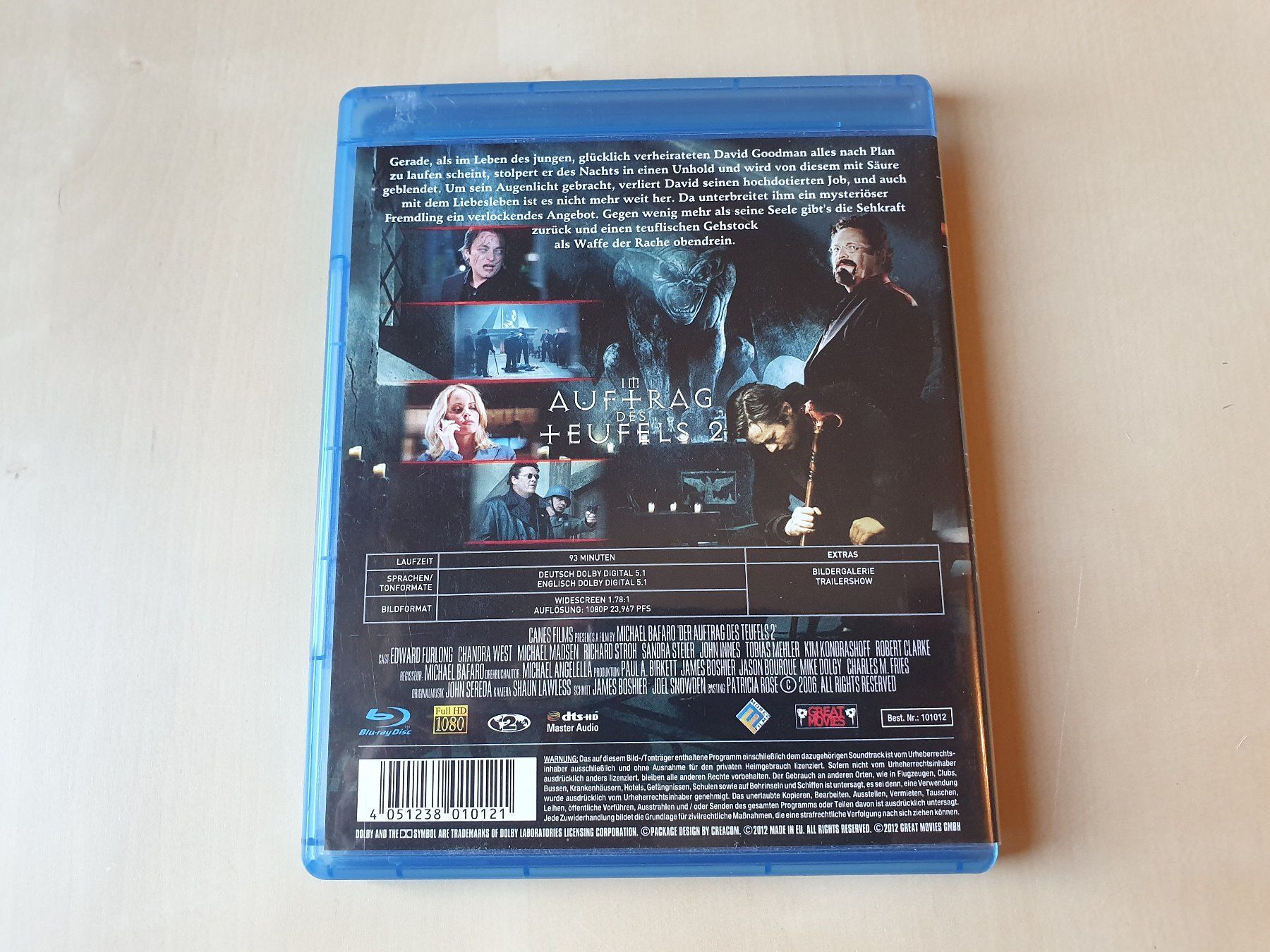 Tous les DVDs: Im Auftrag des Teufels 2 – D'occasion à Stansstad par collectorsshop 1