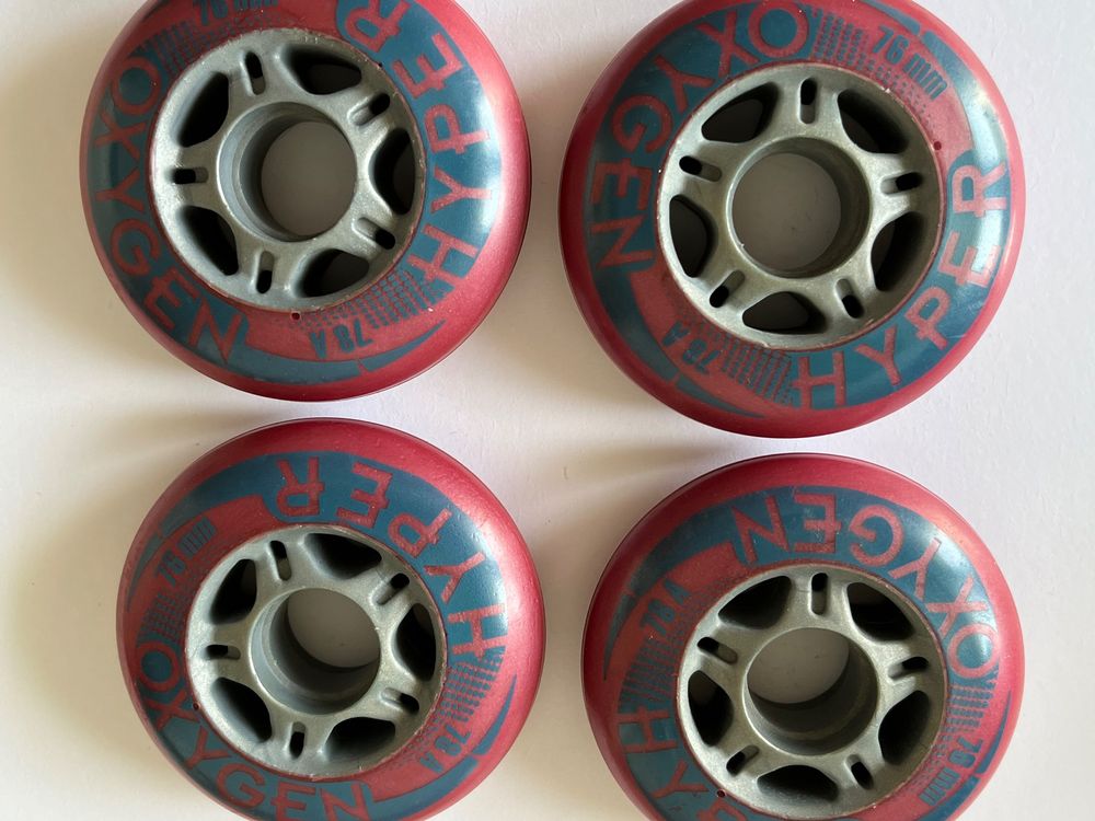 Lot de roues pour Roller - Hyper Superlite 76 mm / 78A