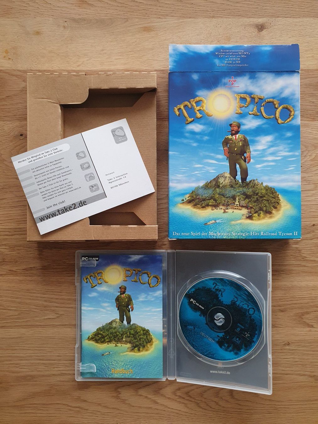 Giochi: PC Game Tropico (2001) Big Box Deutsch – Usato da Greifensee venduto da perfectioN88 4