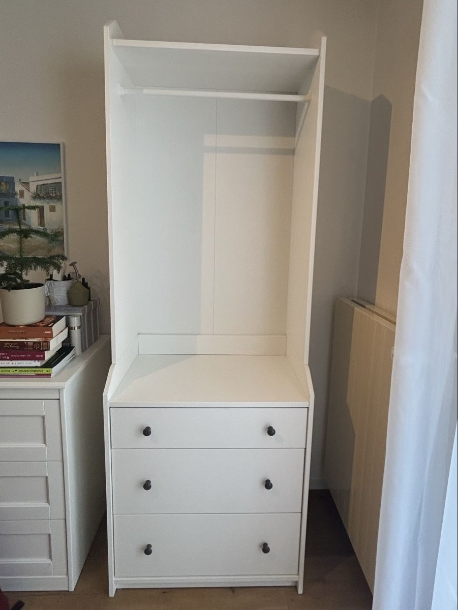 Armadi: IKEA HAUGA Kleiderschrank offen – Usato da Olten venduto da noellealisha