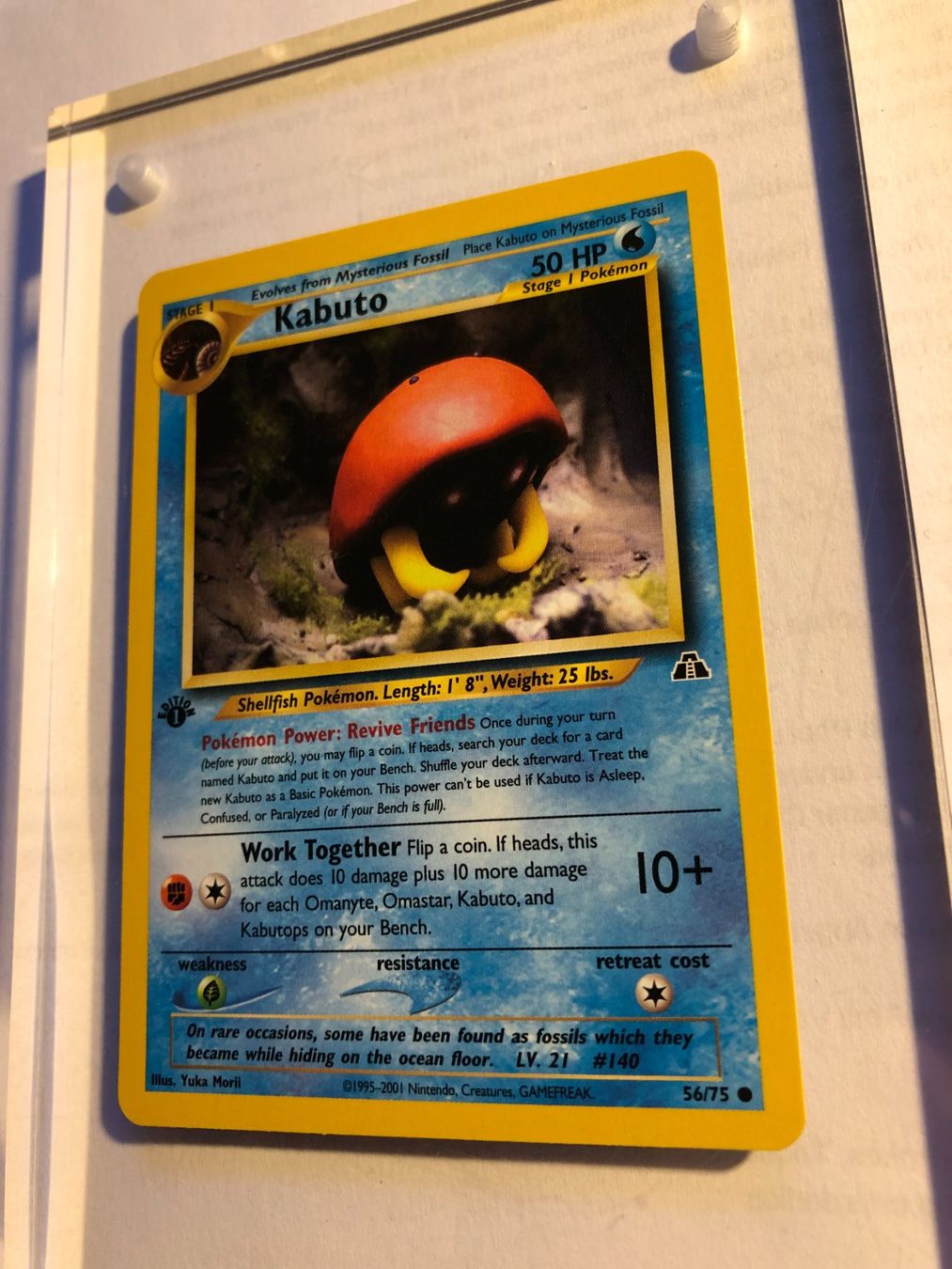 Sammelbilder & Trading cards: Kabuto 1st Neo Discovery - MINT - ab 1.- – Gebraucht aus Giubiasco von dan_pr8b 2