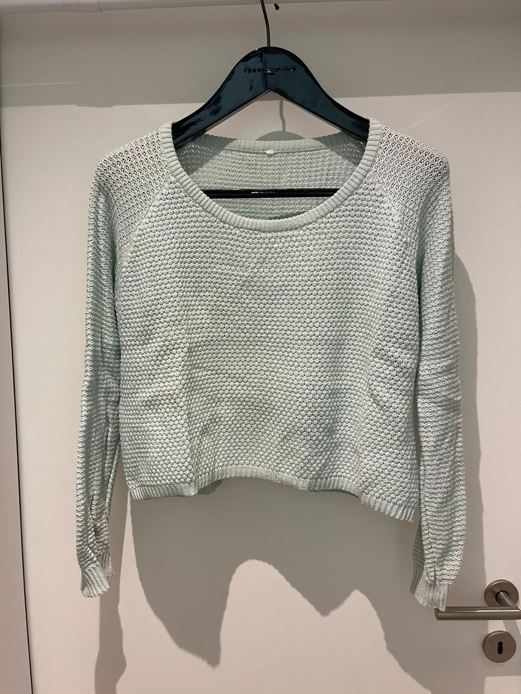 Pullover & Sweatshirts: Heller Strickpullover, Grösse S – Gebraucht aus Rheineck von FGeissler