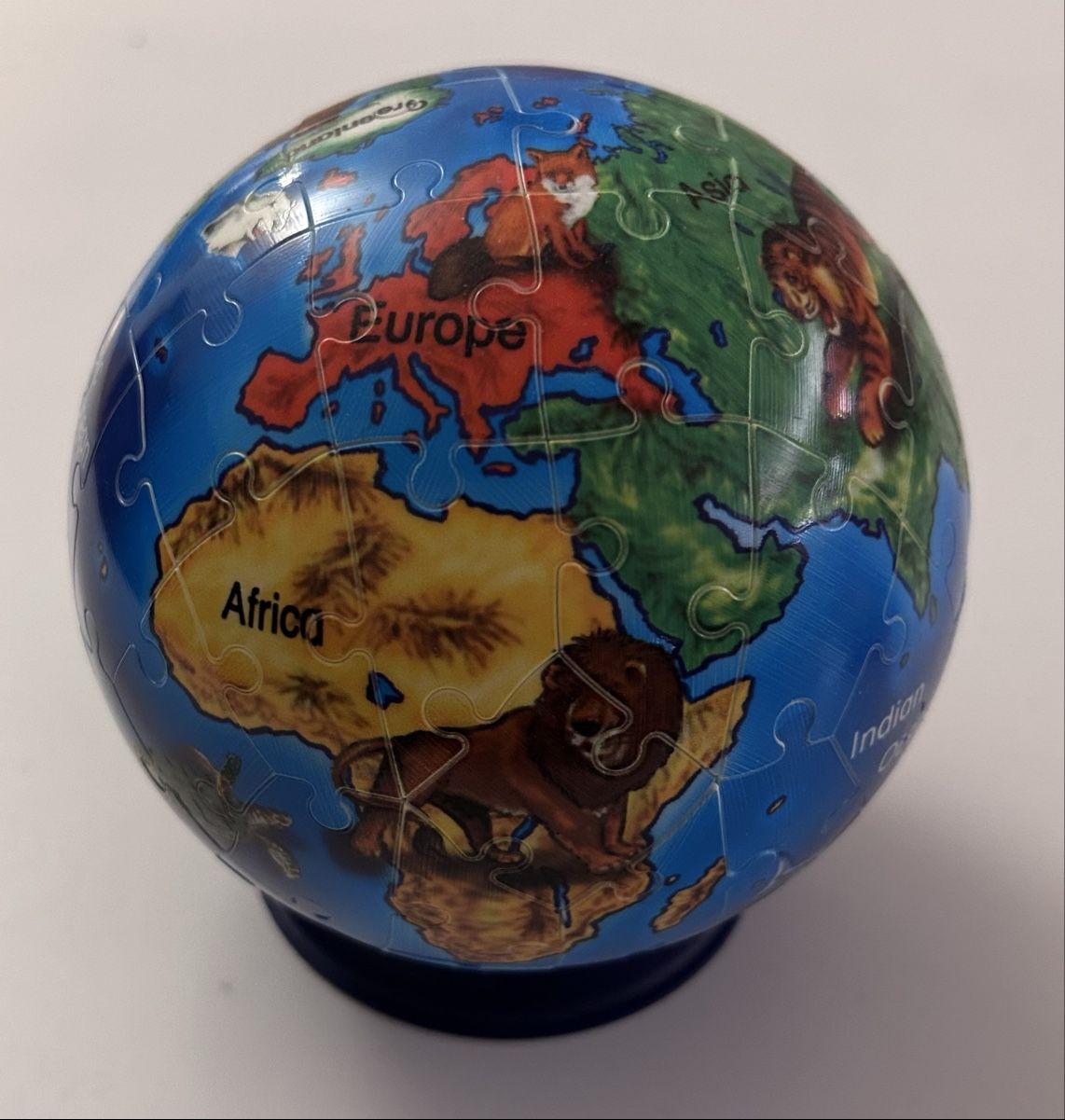 Ravensburger Puzzle: 3D Puzzle-Ball mit Lichteffekten - Weltkugel Puzzle! – Usato da Ostermundigen venduto da downunder08