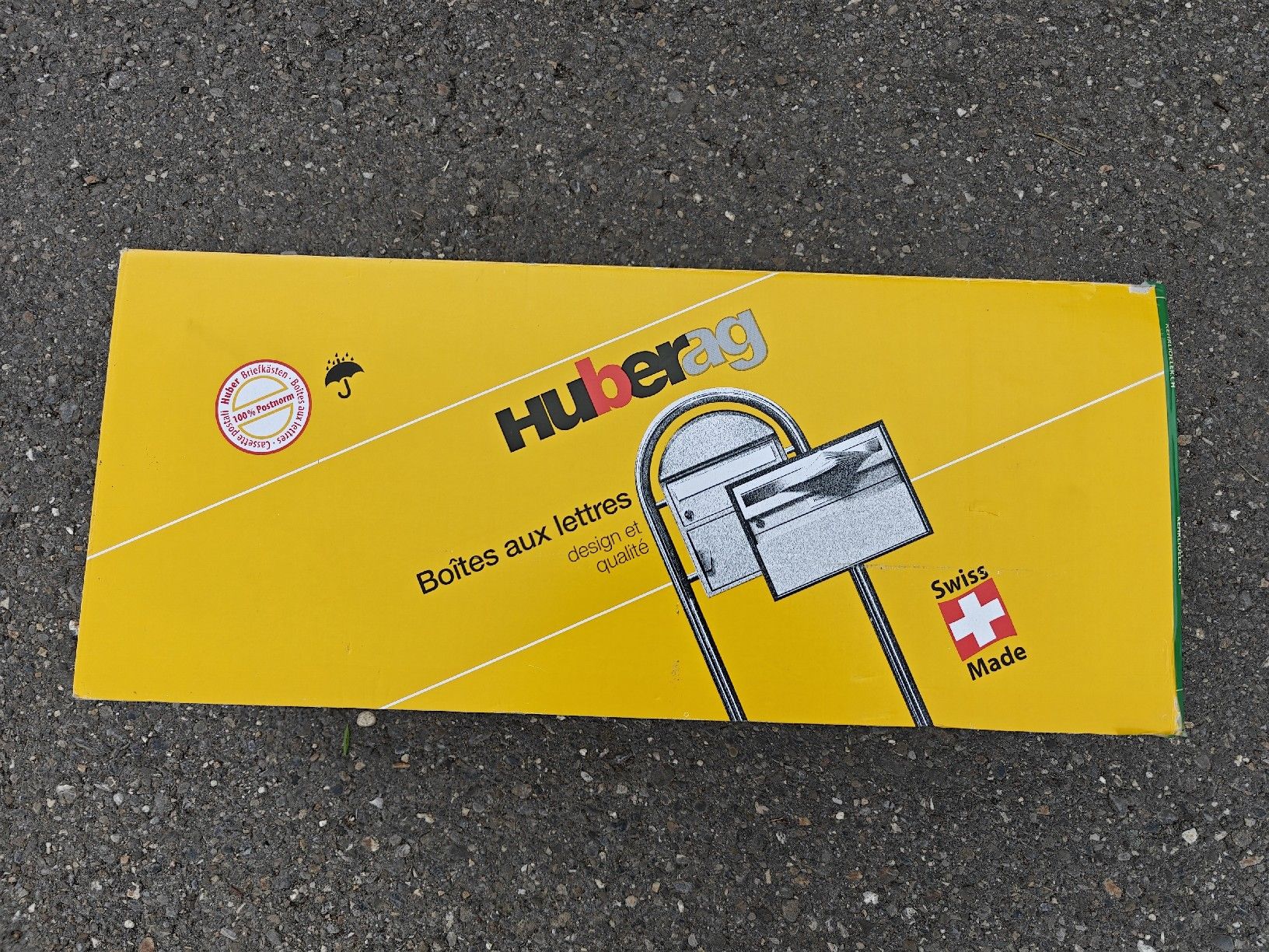 Altro per la casa: Briefkasten Huber AG Doppelmodell grau – Nuovo (secondo la descrizione) da Forst venduto da Ramonnoel 5