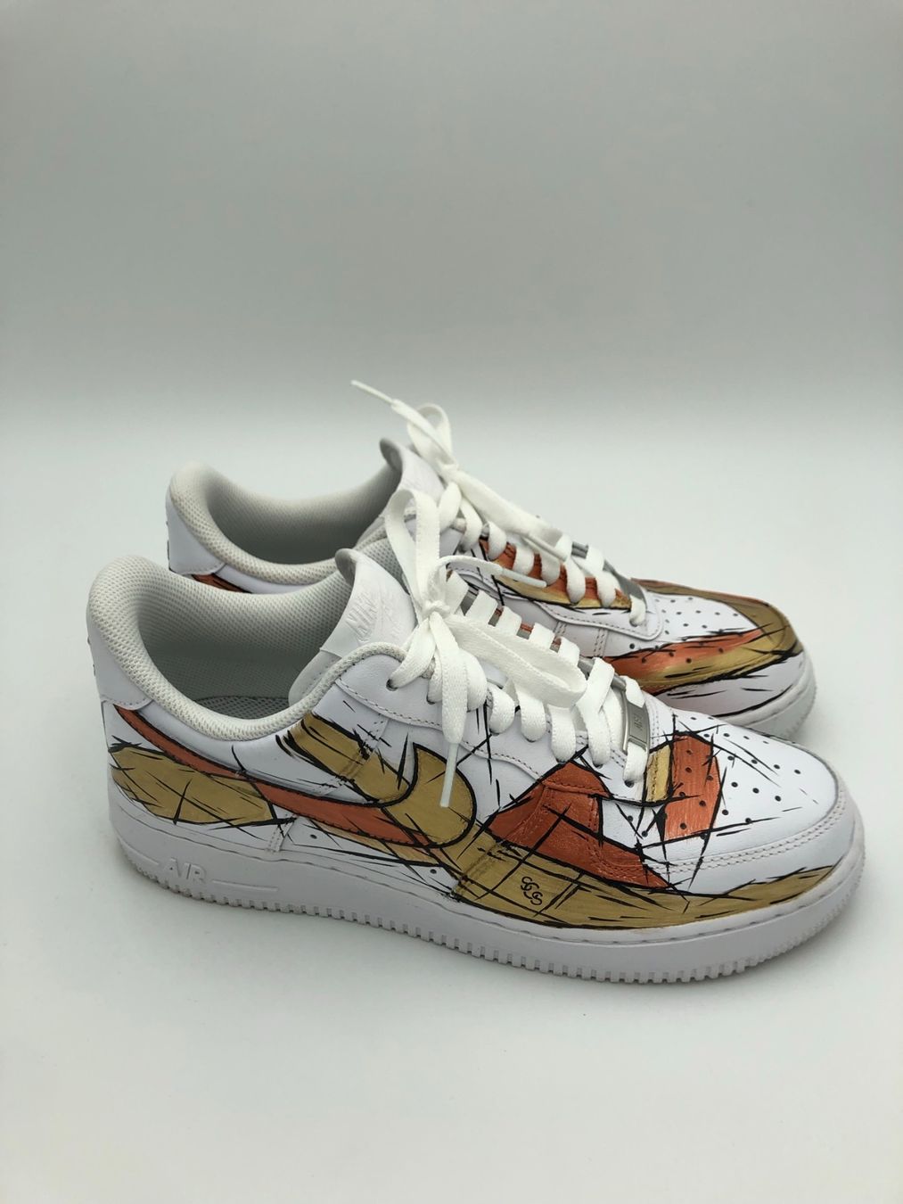 Nike Scarpe da uomo: Nike Air force 1 custom – Nuovo (secondo la descrizione) da Widnau venduto da Streetclothing 2