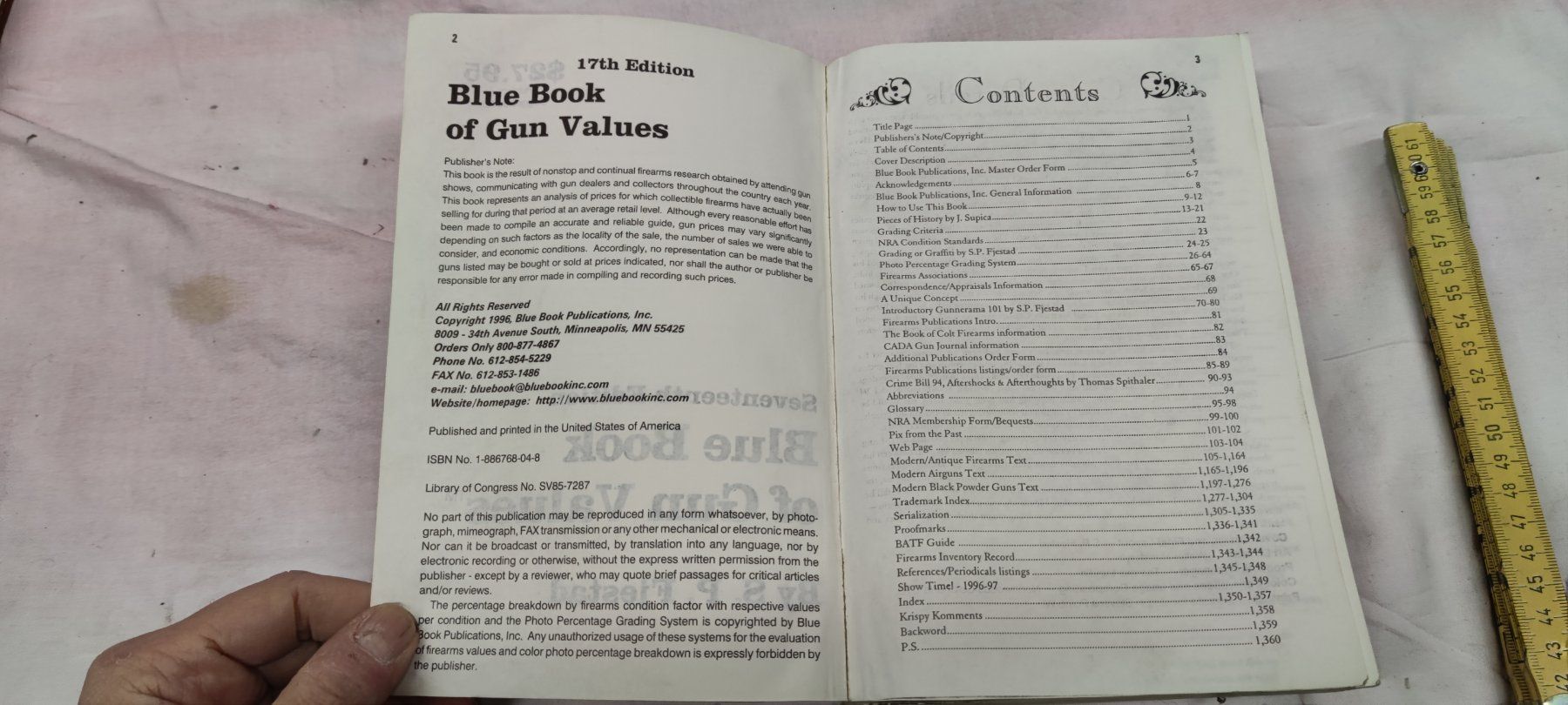 Bücher: BUCH.  BLUE BOOK OF GUN VALUES – Gebraucht aus Cama von anto_a 1