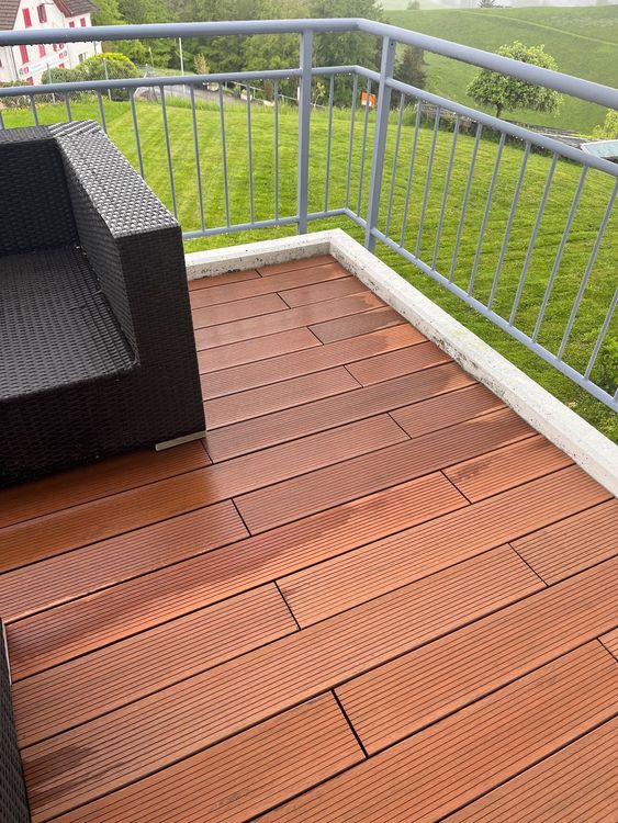 WPC Platten für Balkon oder Terrasse Kaufen auf Ricardo
