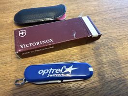 Victorinox Taschenmesser Optrel Schweisshelm Werbung