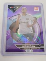 22/23 Topps Finest BuLi Purple/99 Auto Djibril Sow Frankfurt