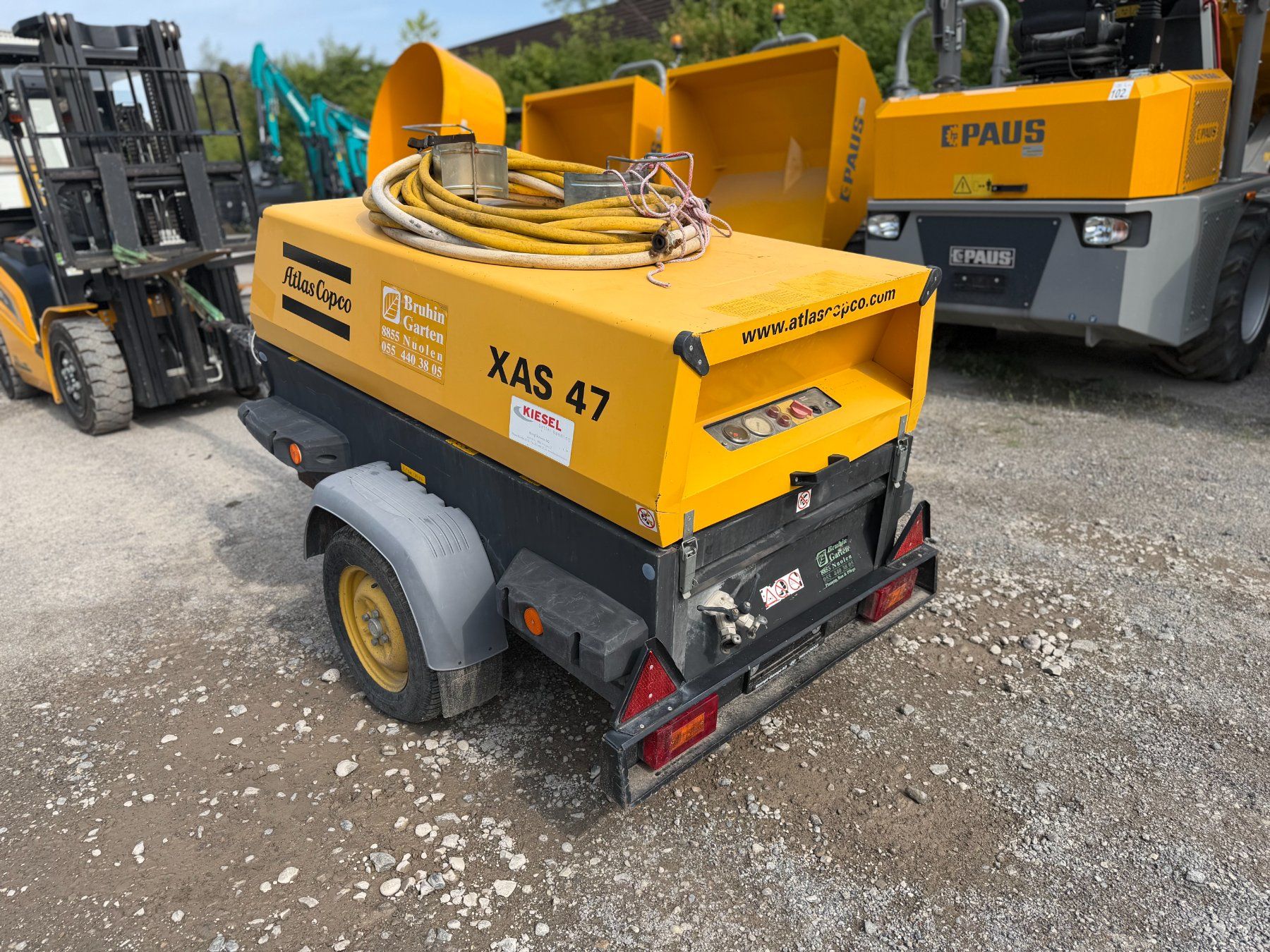 Atlas Copco Compressori: Atlas Copco XAS 47 Kompressor – Usato da Jona venduto da tsbm2 1