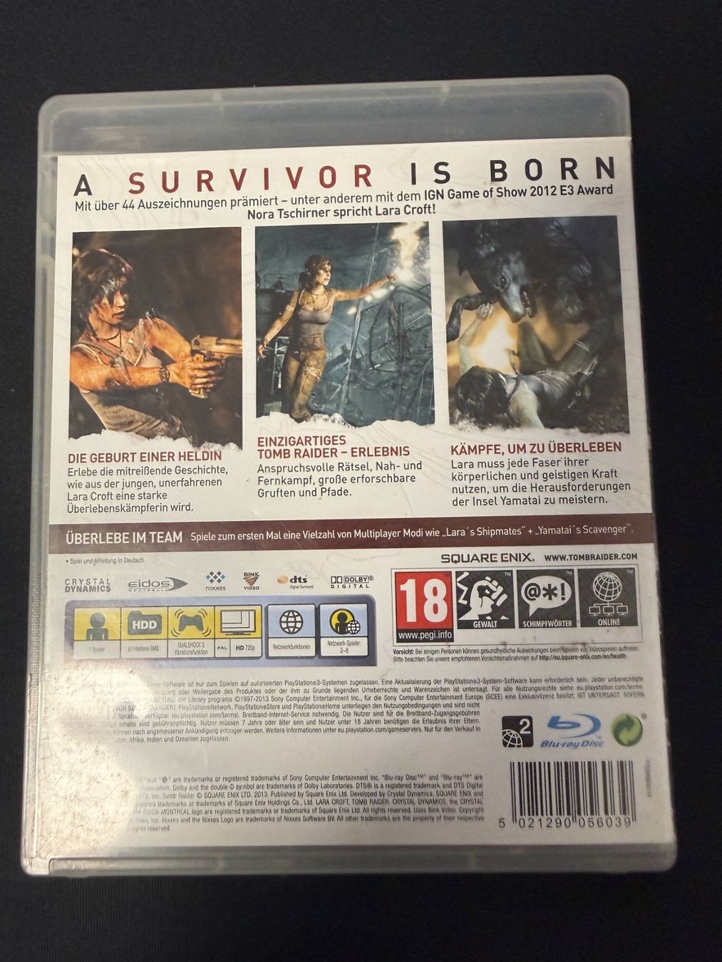 Sony Spiele: Tomb Raider - PS3 – Gebraucht aus Pont-de-la-Morge von Darfal 2