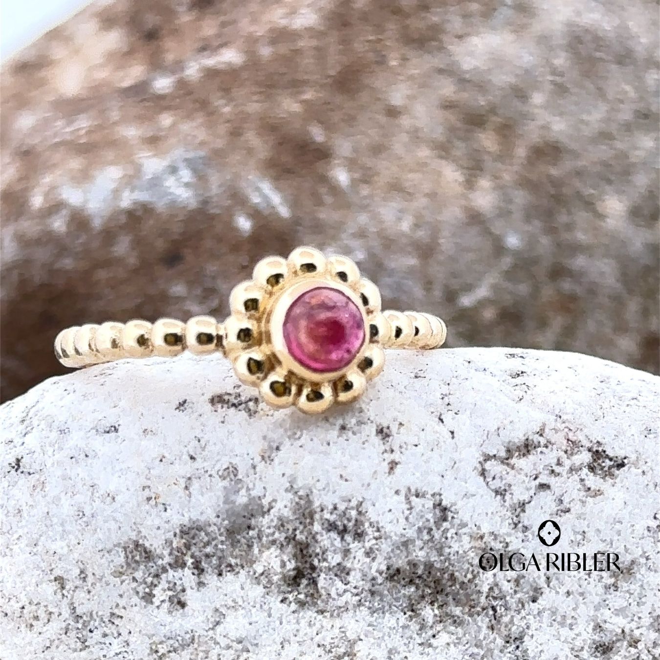 Olga Ribler Anelli: Turmalin Ring 925 Sterling Silber Grösse 53 – Nuovo (secondo la descrizione) da Luzern venduto da Schmuckoutlet 4