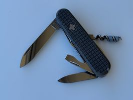 Victorinox Swiss Bianco Umbau Titanium Schweizer Messer, rar