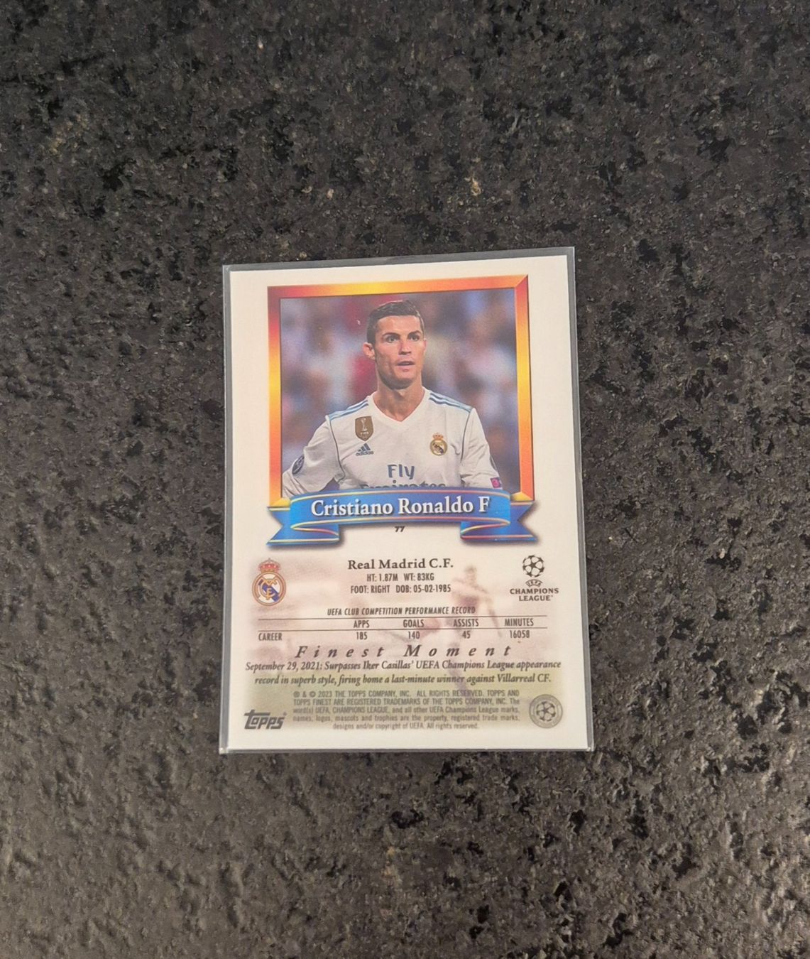 Topps Sammelbilder & Trading cards: Cristiano Ronaldo - Real Madrid - Topps – Neu (gemäss Beschreibung) aus Burg AG von Danoe 1