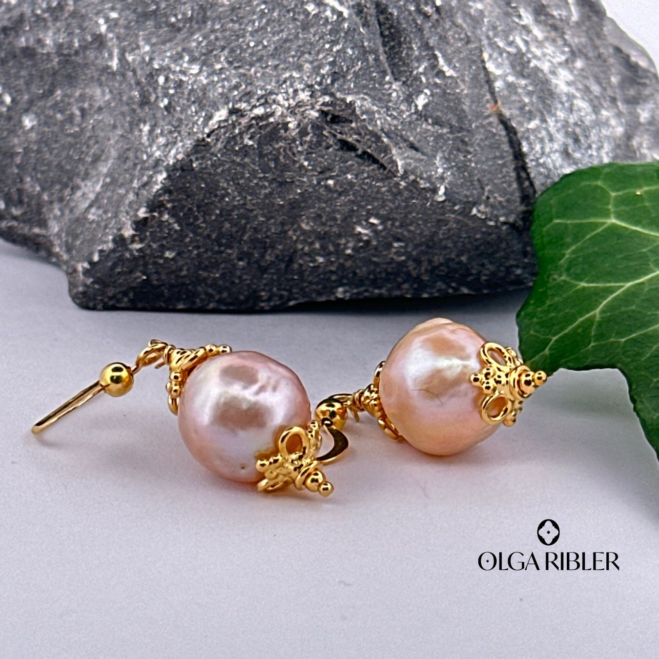 Olga Ribler Orecchini pendenti & Orecchini a lobo: Sterling Silber 925 Ohrringe mit Perlen – Nuovo (secondo la descrizione) da Luzern venduto da Schmuckoutlet 1
