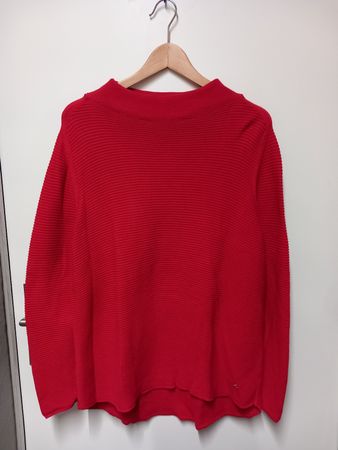 Monari Oversize Strickpullover Gr. 38 rot,BW, top Zustand!