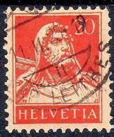 1925 TELLBRUSTBILD 20 RP SBK 158 GESTEMPELT - B511