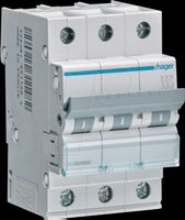 Leitungsschutzschalter 3 polig 6kA 10A 3 Module MBN310