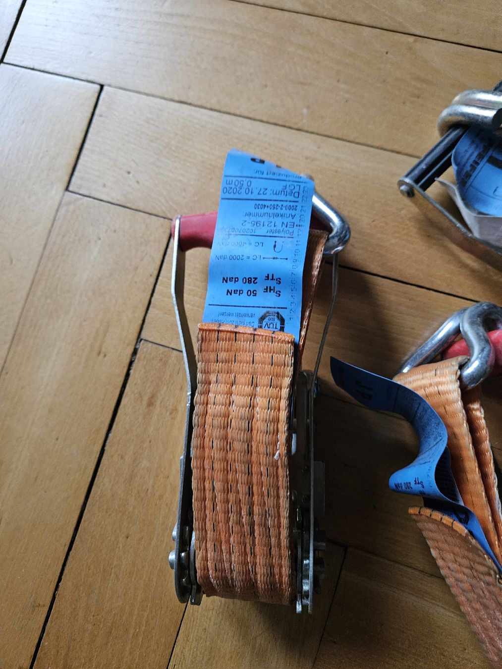 Tutti gli attrezzi: Spanngurten inkl. Spanner - Set à 5 Stück, diverse Längen – Usato da Rheineck venduto da Eulalia40 4