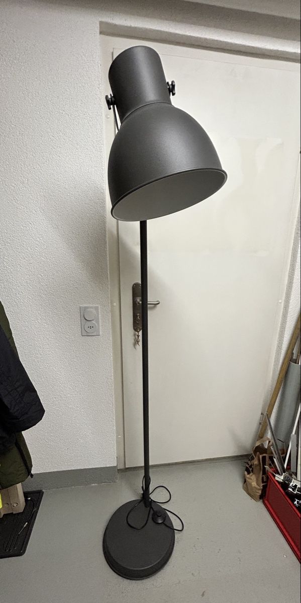 Ikea Lampen: Stehlampe IKEA Hektar dunkelgrau / anthrazit – Gebraucht aus Maur von Cambrino 3