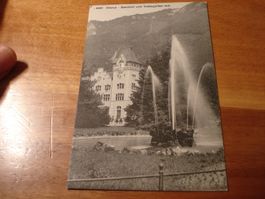 Glarus, Vom Volksgarten aus, um 1930, ungelaufen