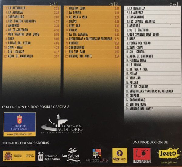 CD: LA NOCHE de José Antonio 2CD/DVD – Usato da Kandergrund venduto da Sososo 1